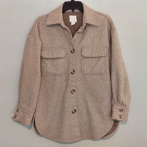 H&M Women's Shirt Jacket / Shacket  Size XS